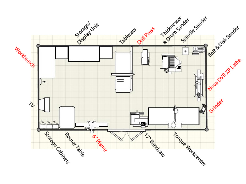 Shed Layout Ideas